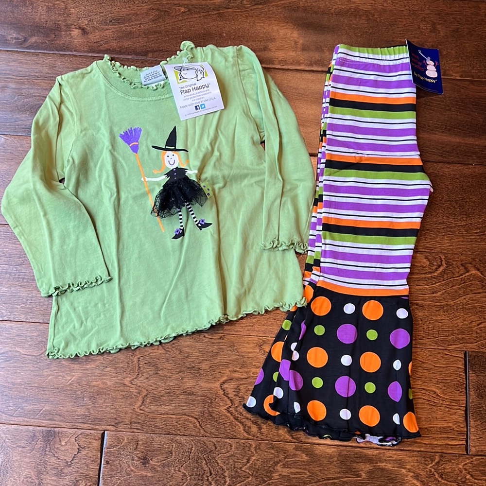 NWT Flap Happy Halloween Outfit